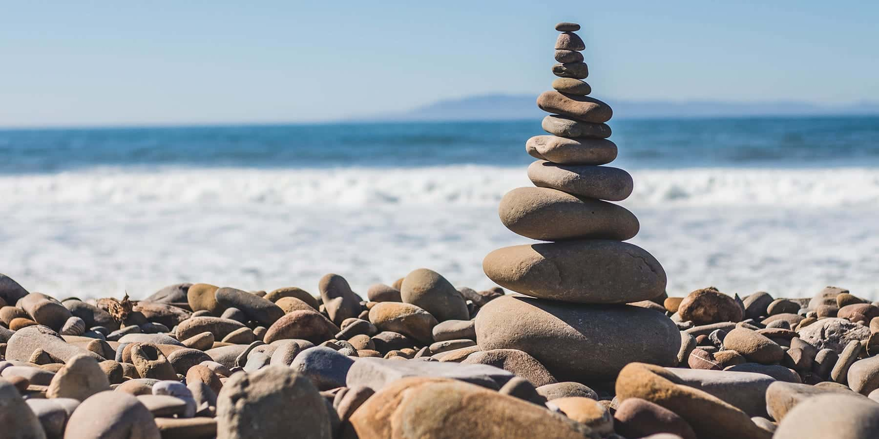 Stacked rocks